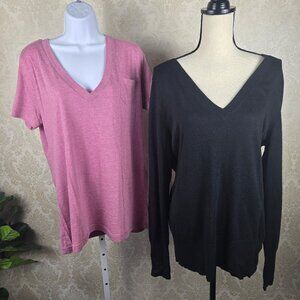 Mossimo Supply Co Size XXL 5 Piece Bundle One Sweater 5 Short Sleeve Tshirts